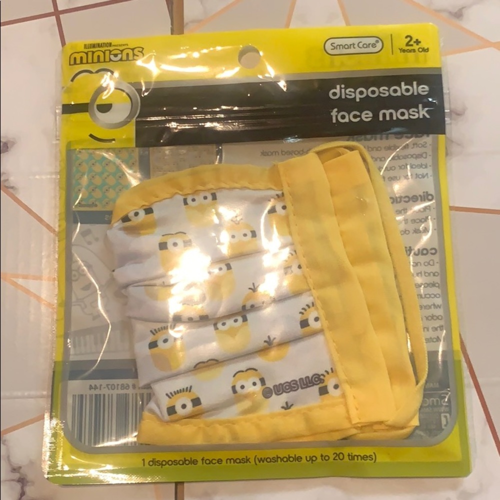 Minions Kids Face Mask